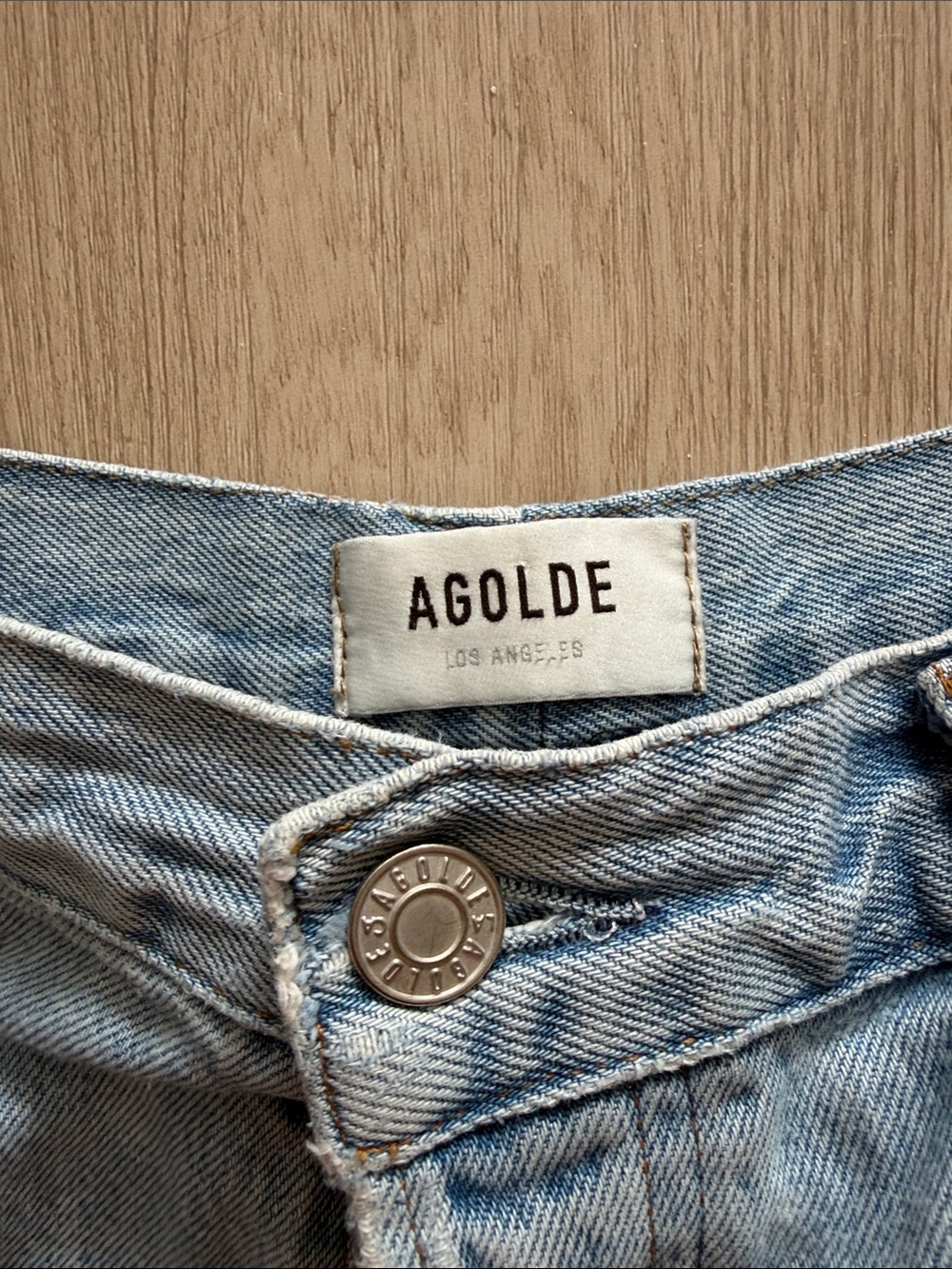 Agolde Light Blue Relaxed 90s Vintage Jeans
